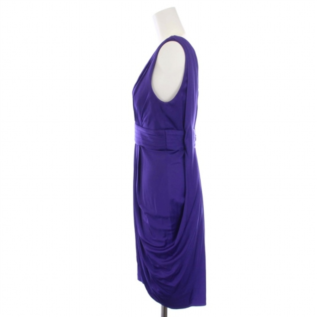 BCBGMAXAZRIA(ビーシービージーマックスアズリア)のビーシービージーマックスアズリア ドレス ワンピース ミニ丈 XS 紫 レディースのワンピース(ミニワンピース)の商品写真