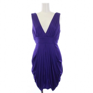 BCBGMAXAZRIA - ビーシービージーマックスアズリア ドレス ワンピース ミニ丈 XS 紫