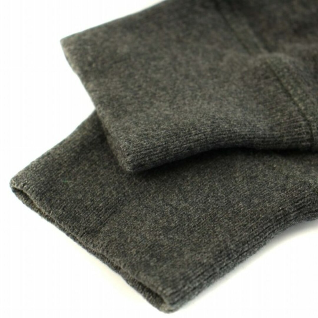 DENHAM(デンハム)のデンハム ニット セーター 長袖 クルーネック ストレッチ 薄手 XS 黒 メンズのトップス(ニット/セーター)の商品写真