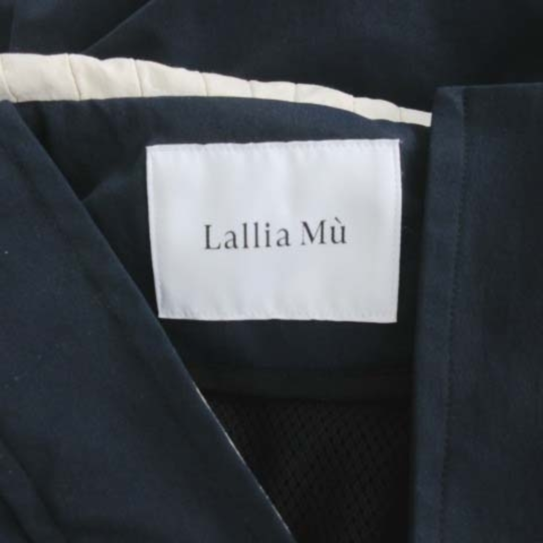 other(アザー)のラリアムー Lallia Mu ロングジャケット フード 裏地メッシュ 38 レディースのジャケット/アウター(ブルゾン)の商品写真