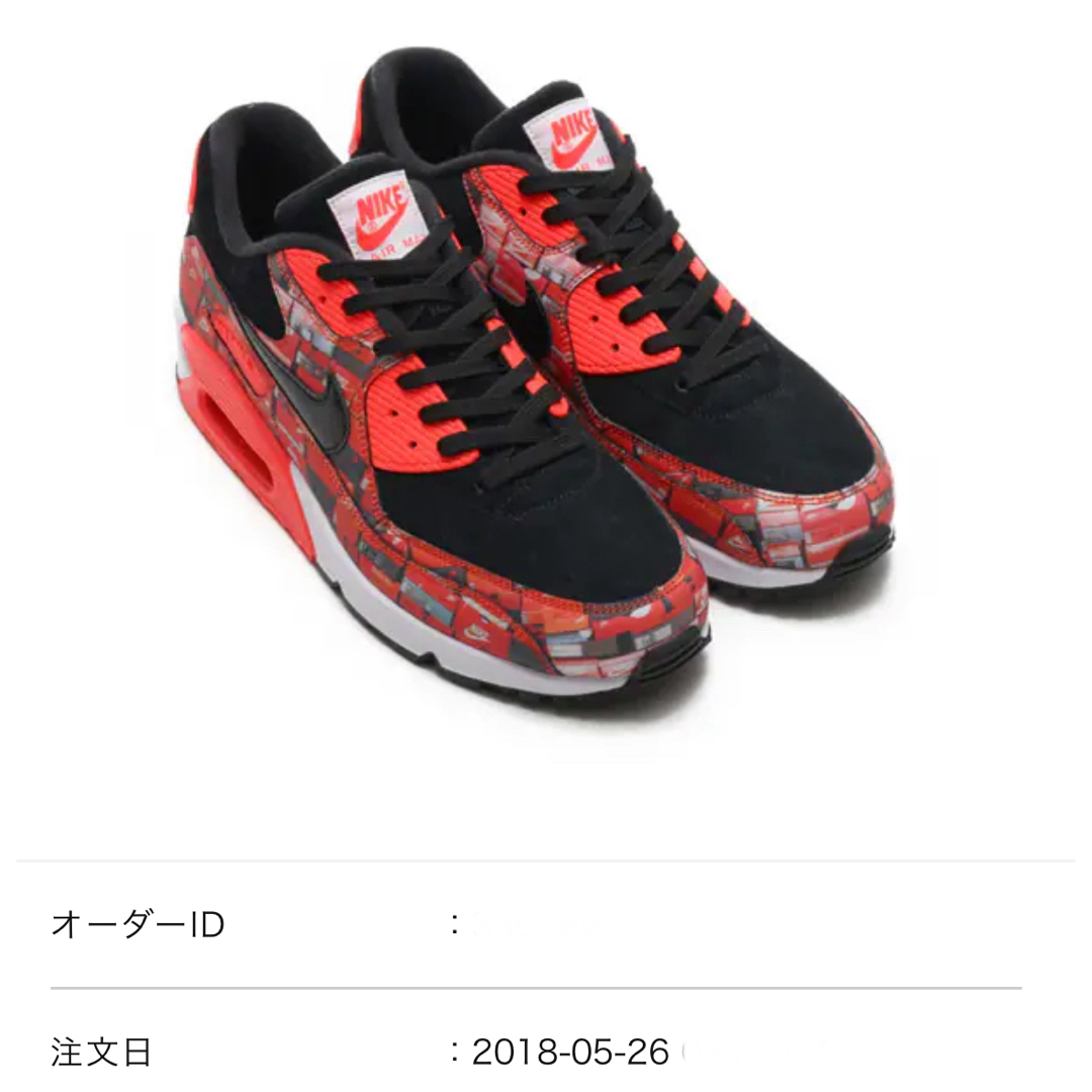 NIKE(ナイキ)の【新品未使用 27センチ】NIKE AIR MAX 90 PRNT atmos メンズの靴/シューズ(スニーカー)の商品写真