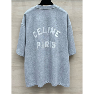 セリーヌ(celine)のセリーヌ　グレー　半袖トップス(Tシャツ(半袖/袖なし))