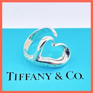 ティファニー(Tiffany & Co.)の【美品！】ティファニー リング 7.5号 オープンハート シルバー 925(リング(指輪))