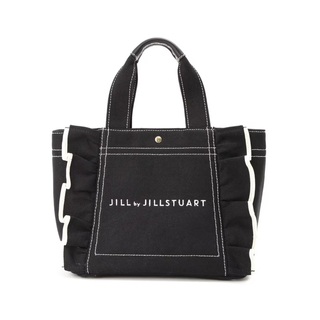 ジルバイジルスチュアート(JILL by JILLSTUART)のフリルトート 小 JILL by JILL STUART ブラック(ハンドバッグ)