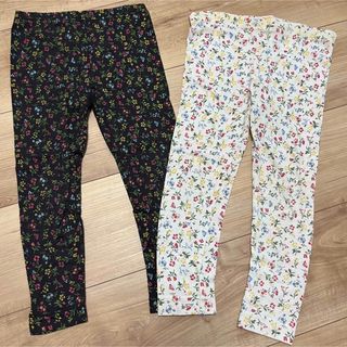 ロキシー(Roxy)のROXY 花柄　レギンス　スパッツ　110(パンツ/スパッツ)