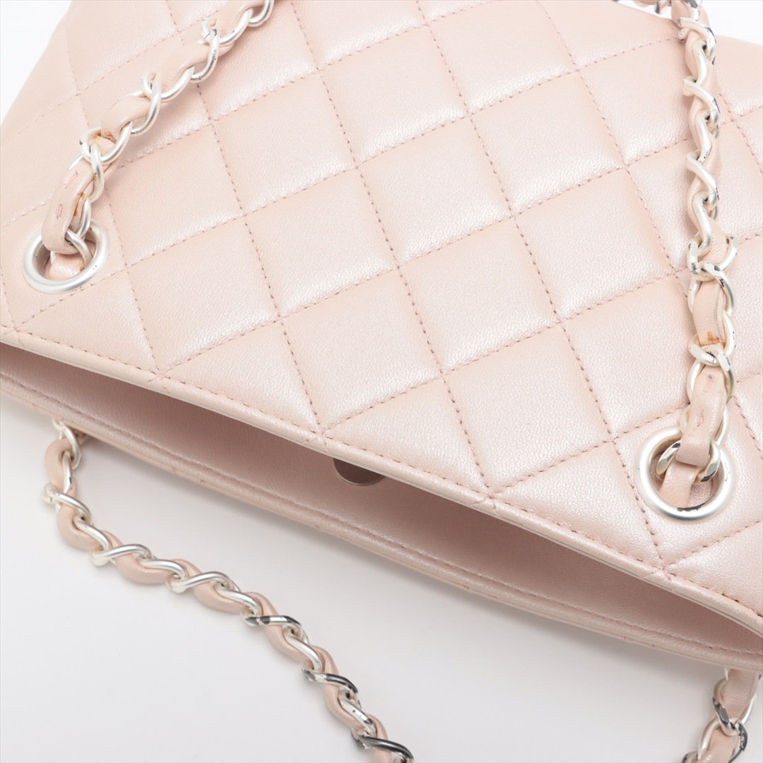 CHANEL(シャネル)のシャネル  レザー  ピンク レディース ハンドバッグ レディースのバッグ(ハンドバッグ)の商品写真