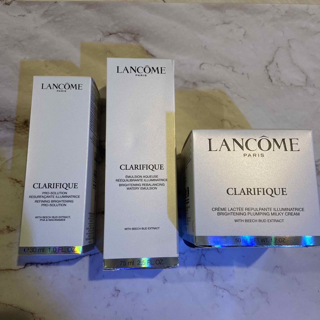 LANCOME(ランコム)のランコム☆新品未開封！クラリフィック 美白3点セット☆破格！ コスメ/美容のスキンケア/基礎化粧品(美容液)の商品写真