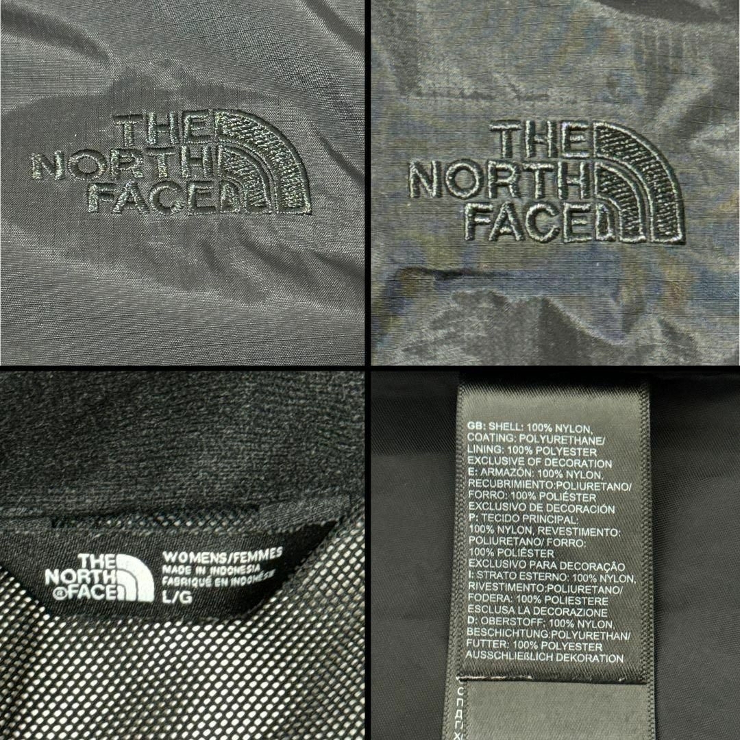 THE NORTH FACE(ザノースフェイス)のザノースフェイス　マウンテンパーカー　ドライベント　L 刺繍　フード収納 レディースのジャケット/アウター(ナイロンジャケット)の商品写真