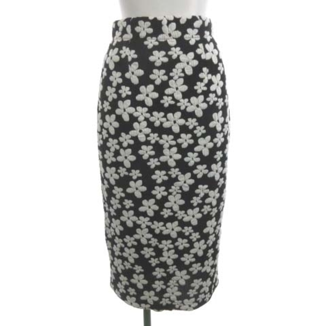Spick & Span(スピックアンドスパン)のスピック&スパン Uby タグ付き タイトスカート 花柄 ロング ミモレ 36 レディースのスカート(ロングスカート)の商品写真