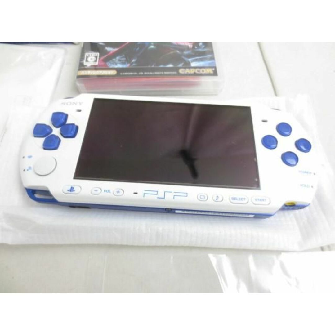  中古品 ゲーム PSP 本体 PSP3000 モンスターハンターポータブル 3rd 新米ハンターズパック 箱あり エンタメ/ホビーのゲームソフト/ゲーム機本体(携帯用ゲーム機本体)の商品写真