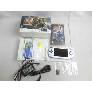  中古品 ゲーム PSP 本体 PSP3000 モンスターハンターポータブル 3rd 新米ハンターズパック 箱あり(携帯用ゲーム機本体)