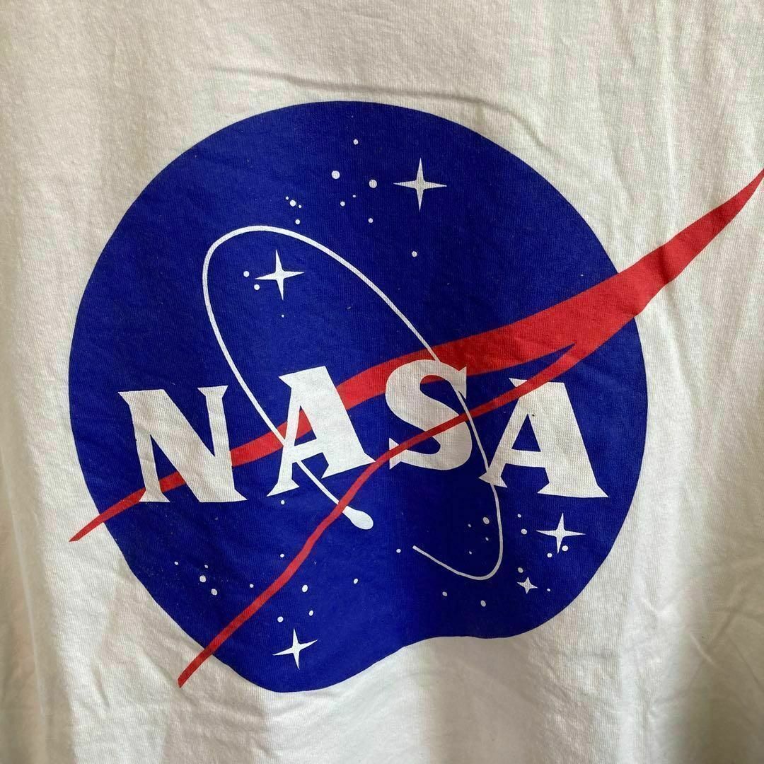 NASA ナサ APOLLO アポロ Tシャツ 60周年記念 大きいサイズ 白 メンズのトップス(Tシャツ/カットソー(半袖/袖なし))の商品写真