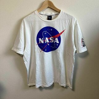 NASA ナサ APOLLO アポロ Tシャツ 60周年記念 大きいサイズ 白(Tシャツ/カットソー(半袖/袖なし))