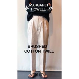 マーガレットハウエル(MARGARET HOWELL)の＊MARGARET HOWELL＊ BRUSHED COTTON TWILL(カジュアルパンツ)