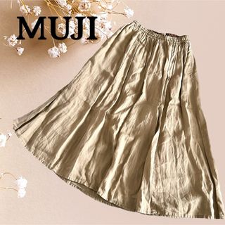 ムジルシリョウヒン(MUJI (無印良品))の無印良品‪☆リネンスカート(ロングスカート)