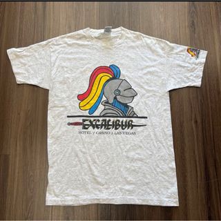 エクスカリバー　Tシャツ　プリント　カジノ　ホテル　半袖(Tシャツ/カットソー(半袖/袖なし))