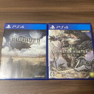 ファイナルファンタジーXV、モンスターハンター　ワールド(家庭用ゲームソフト)