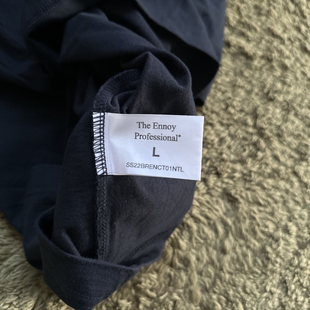 1LDK SELECT(ワンエルディーケーセレクト)のエンノイ　ENNOY ネイビー　パックT メンズのトップス(Tシャツ/カットソー(半袖/袖なし))の商品写真