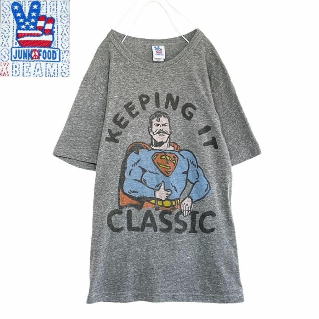 BEAMS(ビームス)のアメリカ製 JUNK FOOD×BEAMS T シャツ 半袖  USA Y2K メンズのトップス(Tシャツ/カットソー(半袖/袖なし))の商品写真