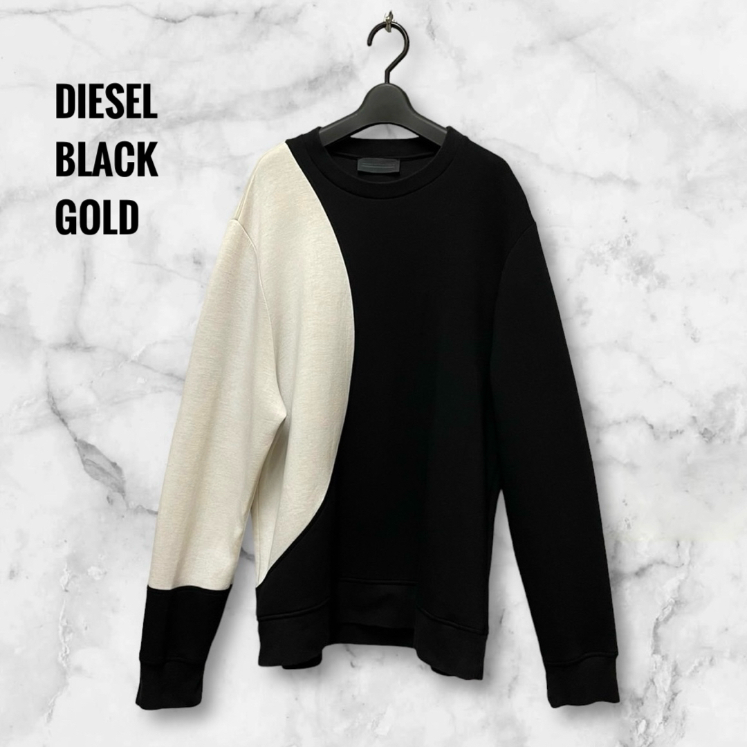 DIESEL BLACK GOLD(ディーゼルブラックゴールド)のDIESEL BLACK GOLD ディーゼル スウェット トレーナー メンズのトップス(スウェット)の商品写真