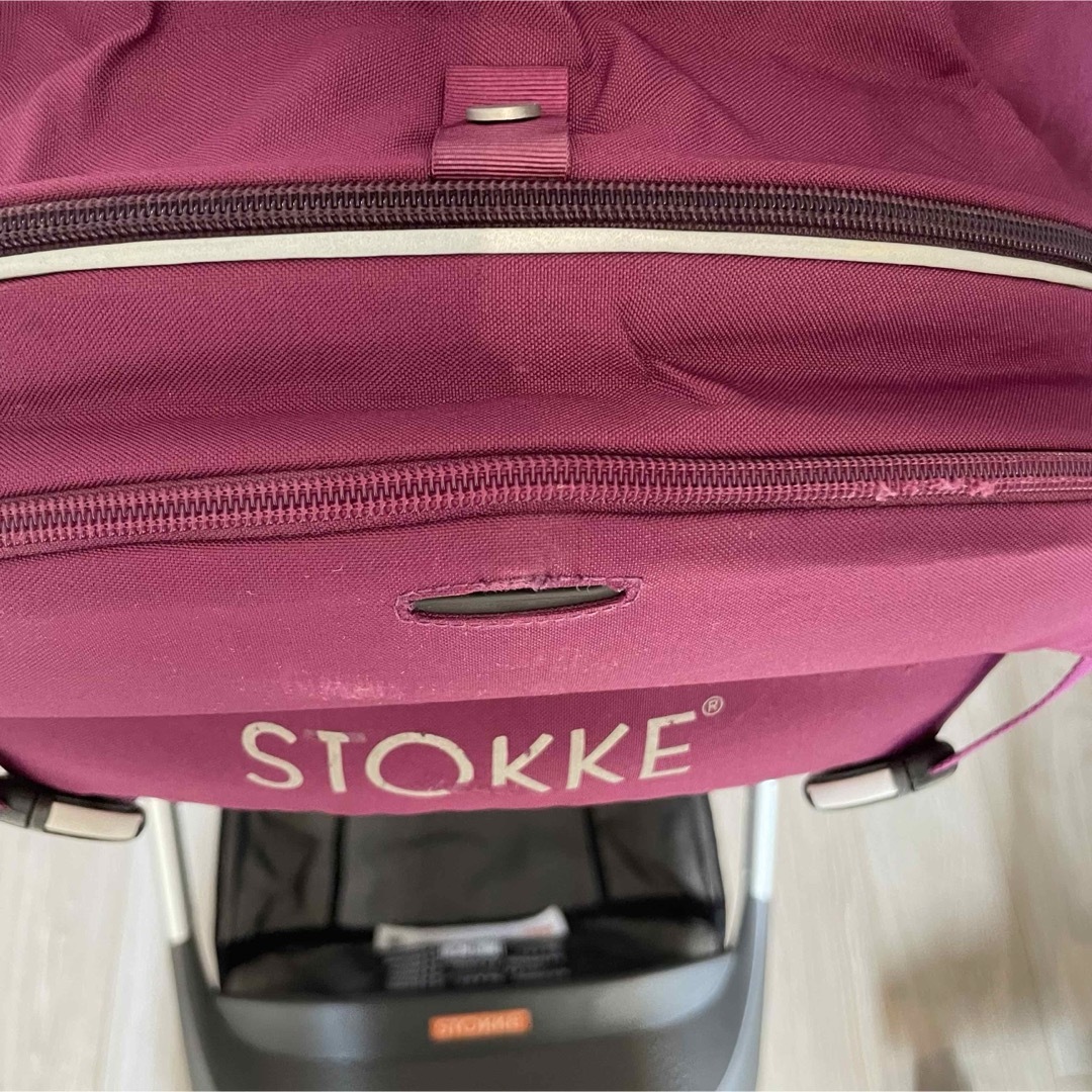 Stokke(ストッケ)のSTOKKE ストッケ　スクート　ベビーカー　パープル キッズ/ベビー/マタニティの外出/移動用品(ベビーカー/バギー)の商品写真