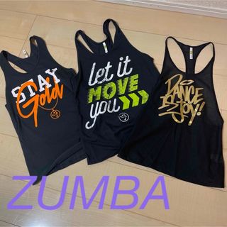 ズンバ(Zumba)のZUMBA 3点セット！XS(タンクトップ)