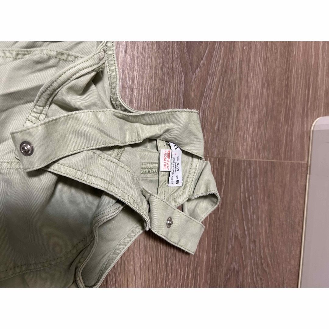 ZARA KIDS(ザラキッズ)のZARA baby オーバーオール　セット売り キッズ/ベビー/マタニティのベビー服(~85cm)(パンツ)の商品写真