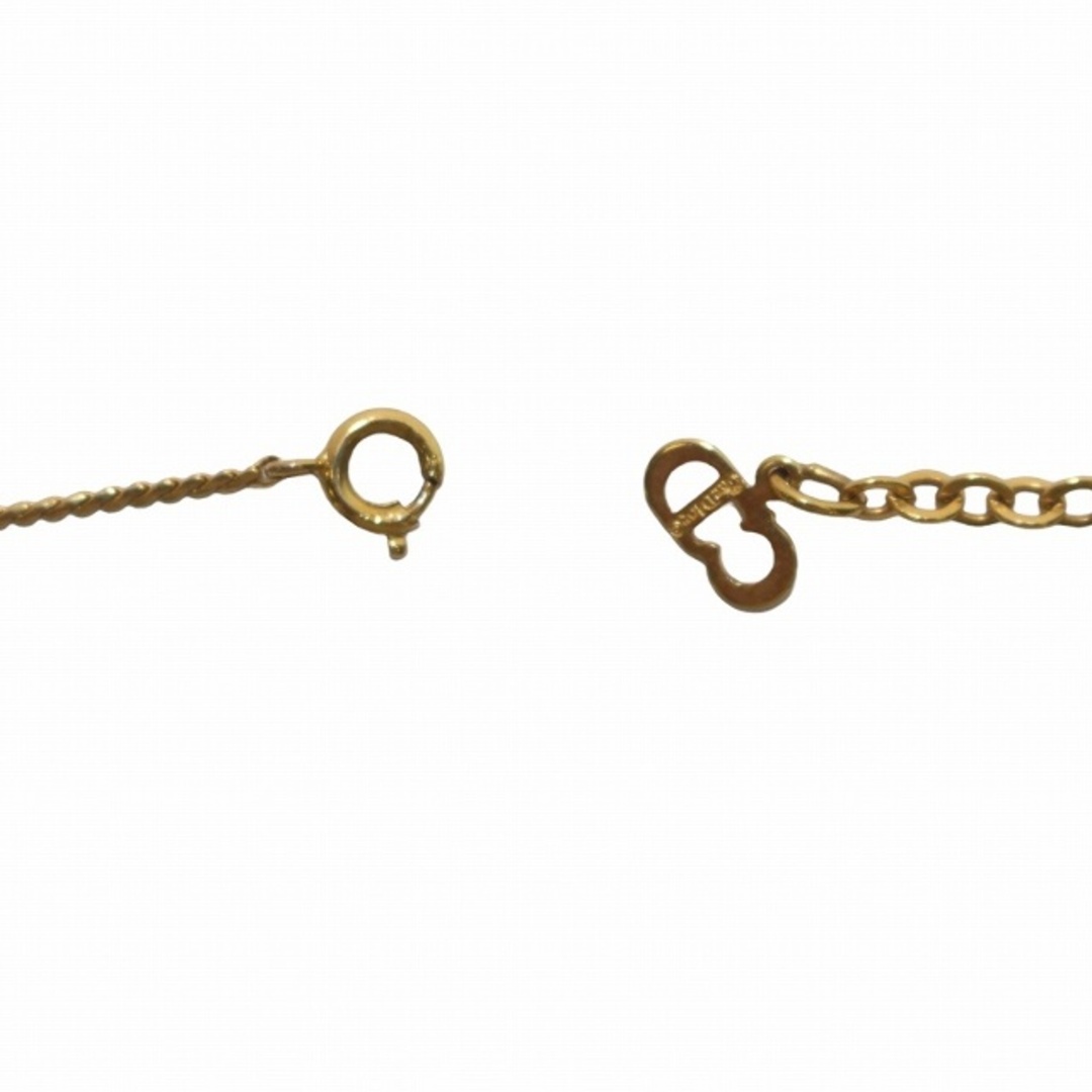 Christian Dior(クリスチャンディオール)のクリスチャンディオール ネックレス ペンダント CDロゴ ゴールド色 レディースのアクセサリー(ネックレス)の商品写真