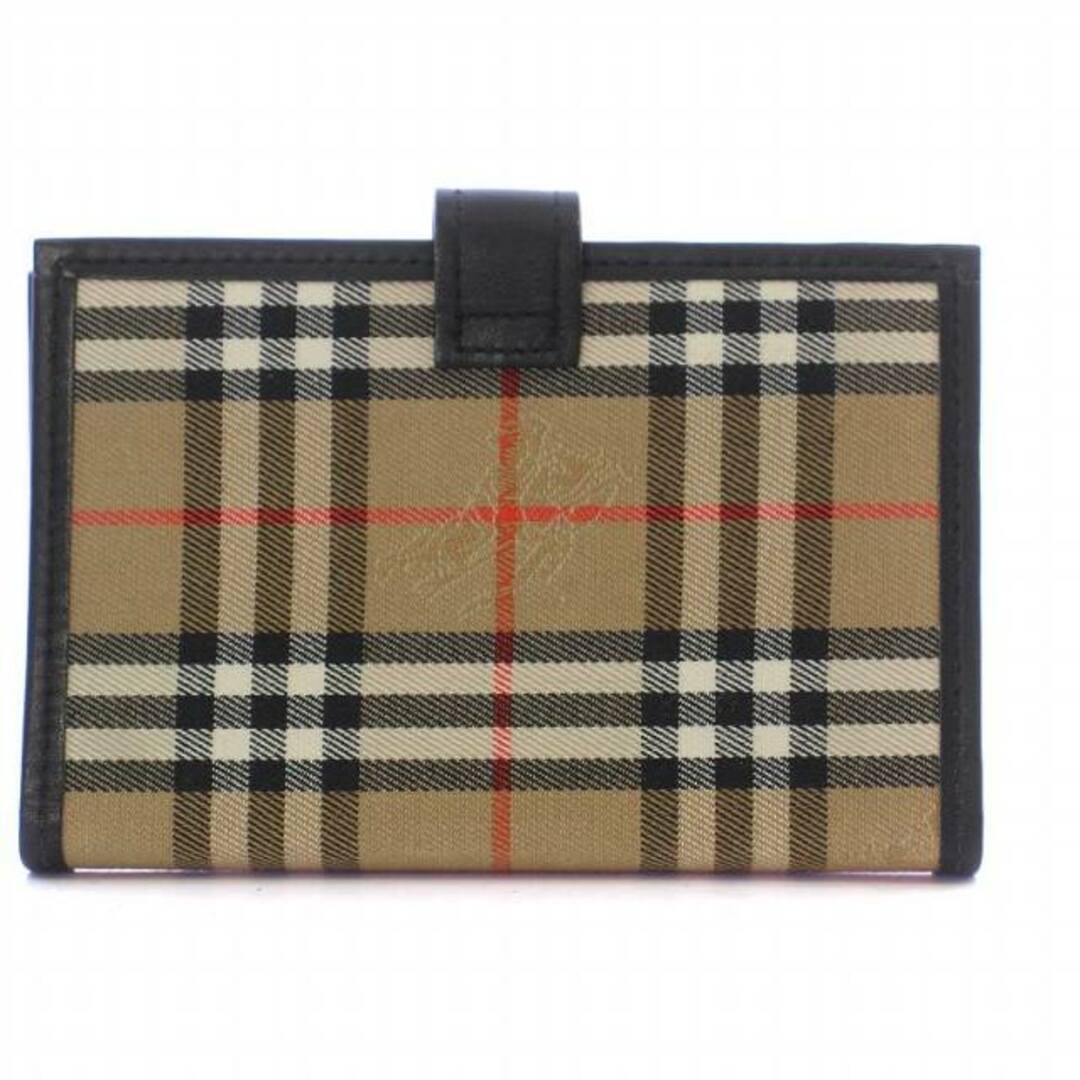 BURBERRY(バーバリー)のバーバリー システム手帳 カバー ノバチェック 5穴 キャンバス レザー インテリア/住まい/日用品の文房具(その他)の商品写真