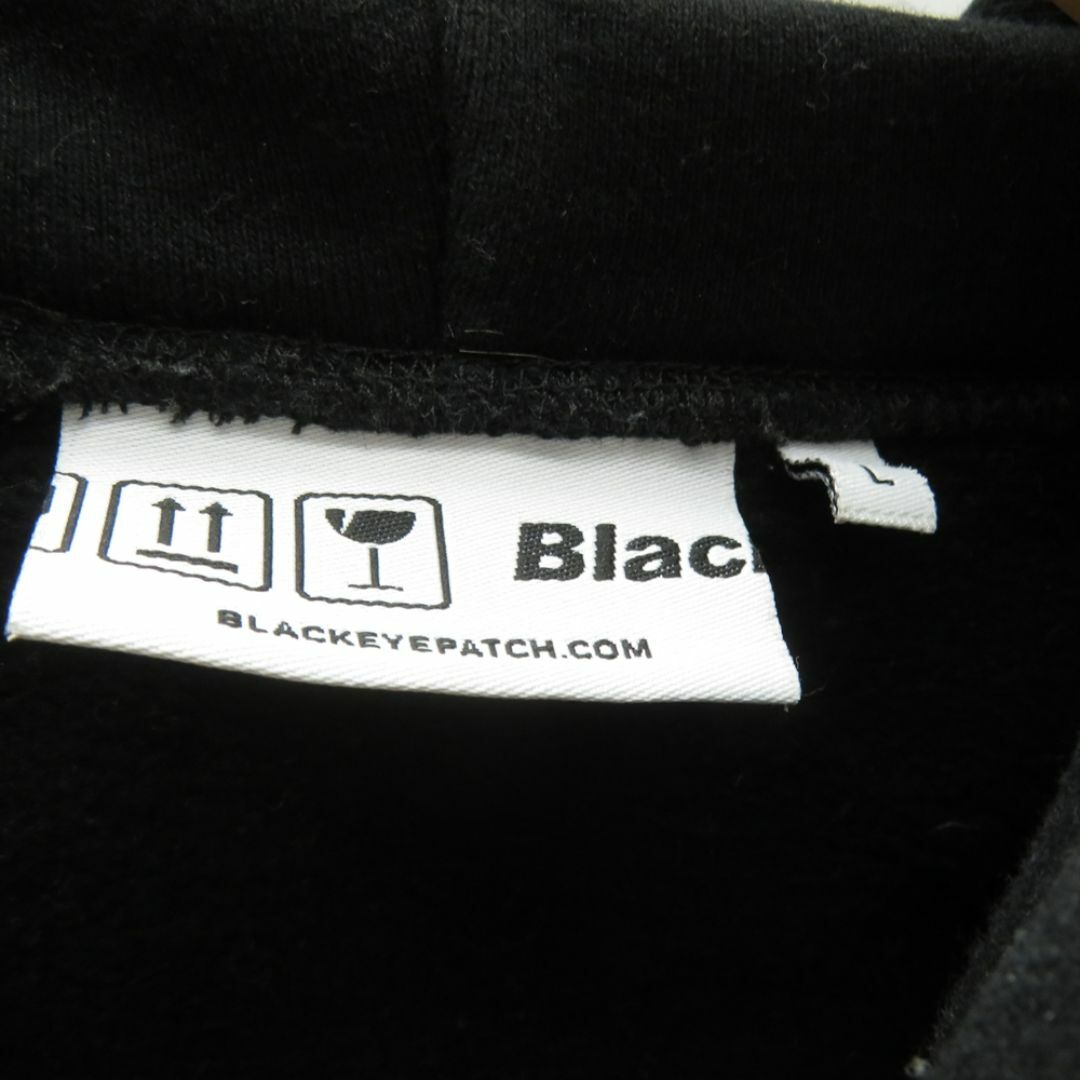  BLACK EYE PATCH OG LABEL HOODIE BLACK Size-L  メンズのトップス(パーカー)の商品写真