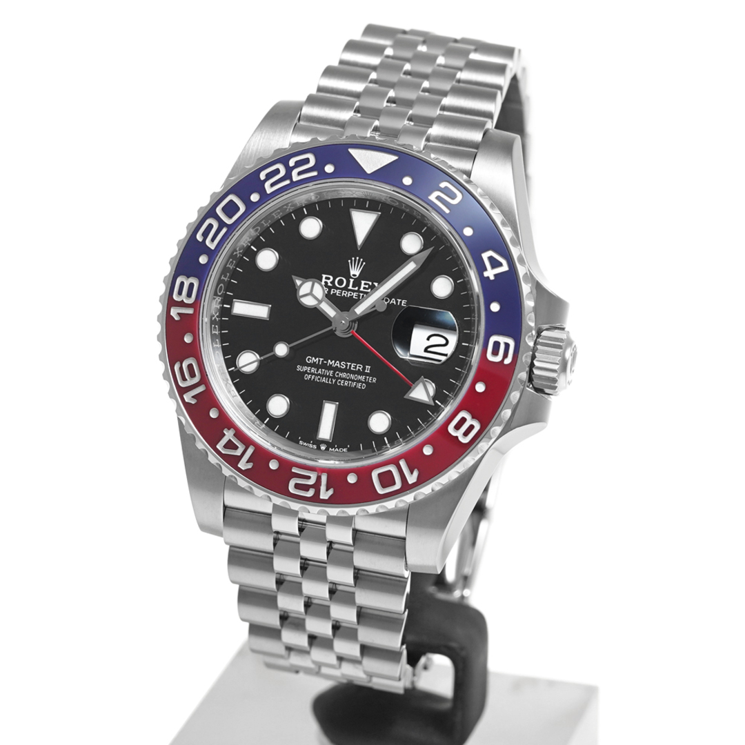 ROLEX(ロレックス)のロレックス GMTマスター2 Ref.126710BLRO ジュビリーブレスレット 中古品 メンズ 腕時計 メンズの時計(腕時計(アナログ))の商品写真