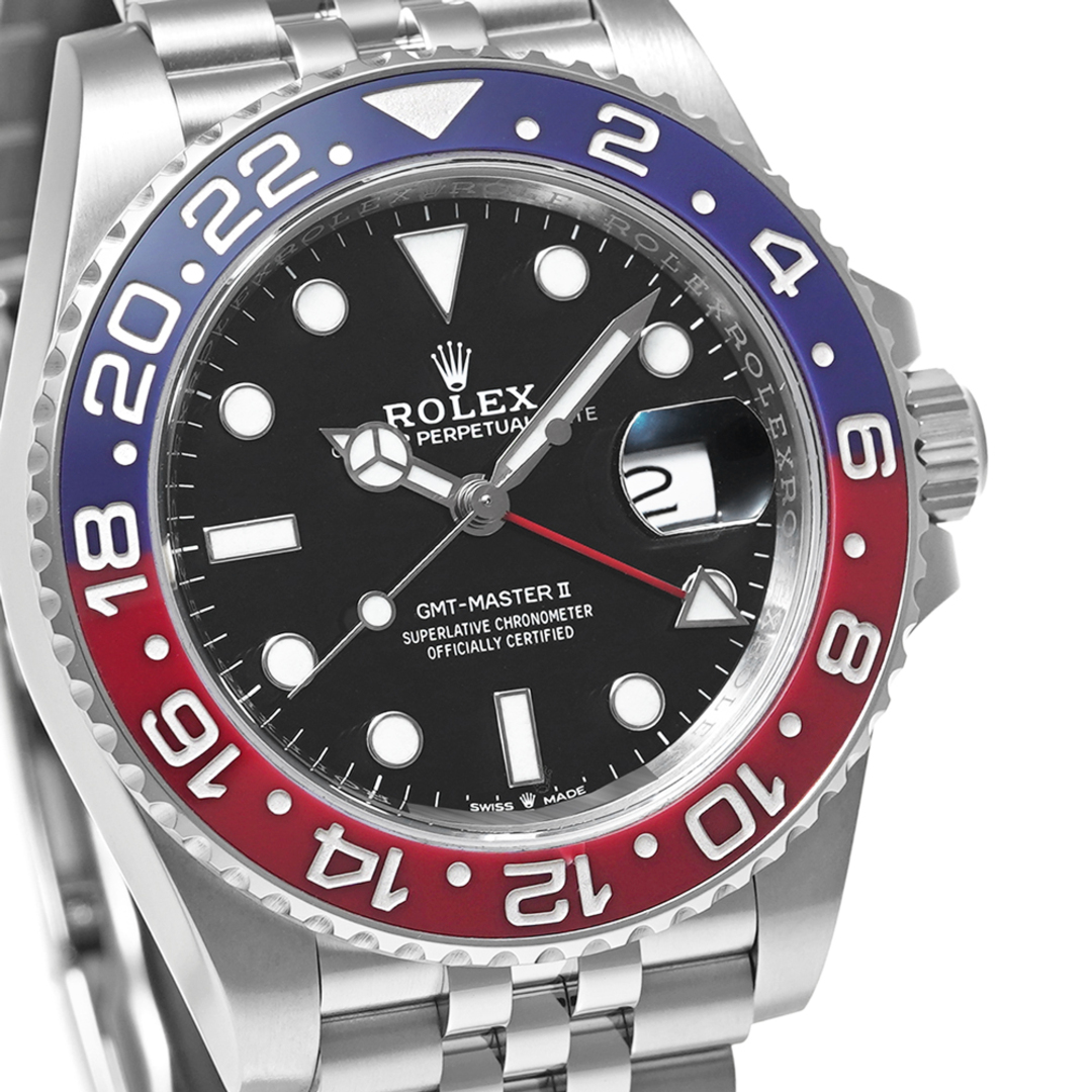 ROLEX(ロレックス)のロレックス GMTマスター2 Ref.126710BLRO ジュビリーブレスレット 中古品 メンズ 腕時計 メンズの時計(腕時計(アナログ))の商品写真