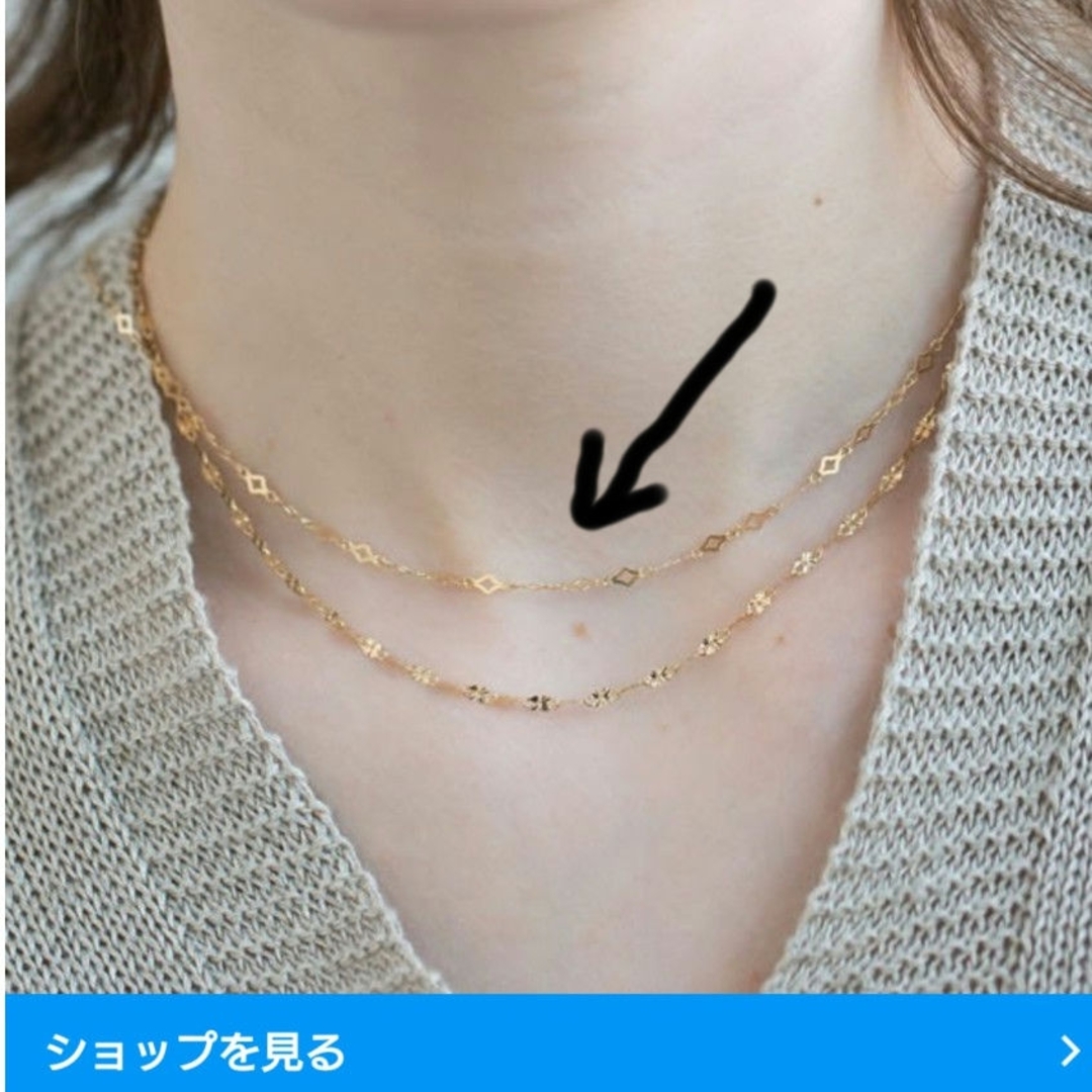 STAR JEWELRY(スタージュエリー)のスタージュエリーガールのネックレス レディースのアクセサリー(ネックレス)の商品写真