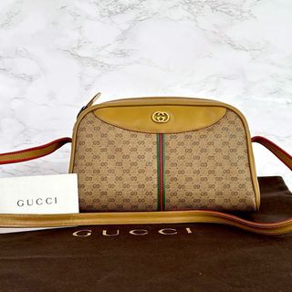 グッチ(Gucci)のグッチ オールドグッチ GUCCI ショルダーバッグ マイクロGG レザー(ショルダーバッグ)