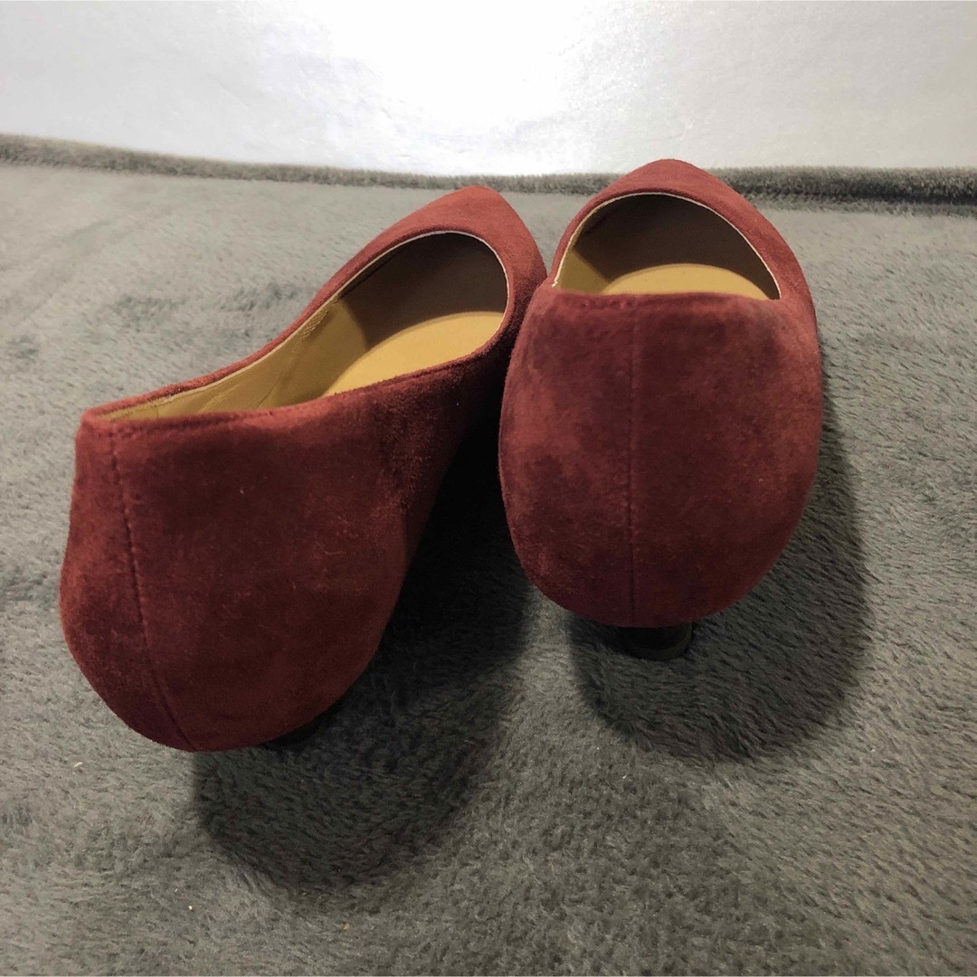 EIZO(エイゾー)の極美品vueスエードパンプス　パープル レディースの靴/シューズ(ハイヒール/パンプス)の商品写真