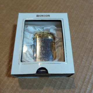 RONSON　オイルライター　箱入り(タバコグッズ)