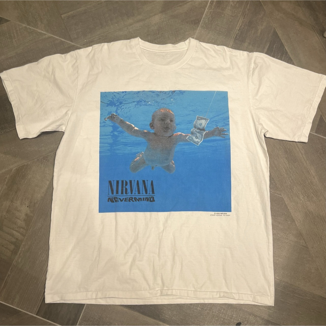 NIRVANA ニルヴァーナバンドTシャツ/バンT/USED/古着 メンズのトップス(Tシャツ/カットソー(半袖/袖なし))の商品写真