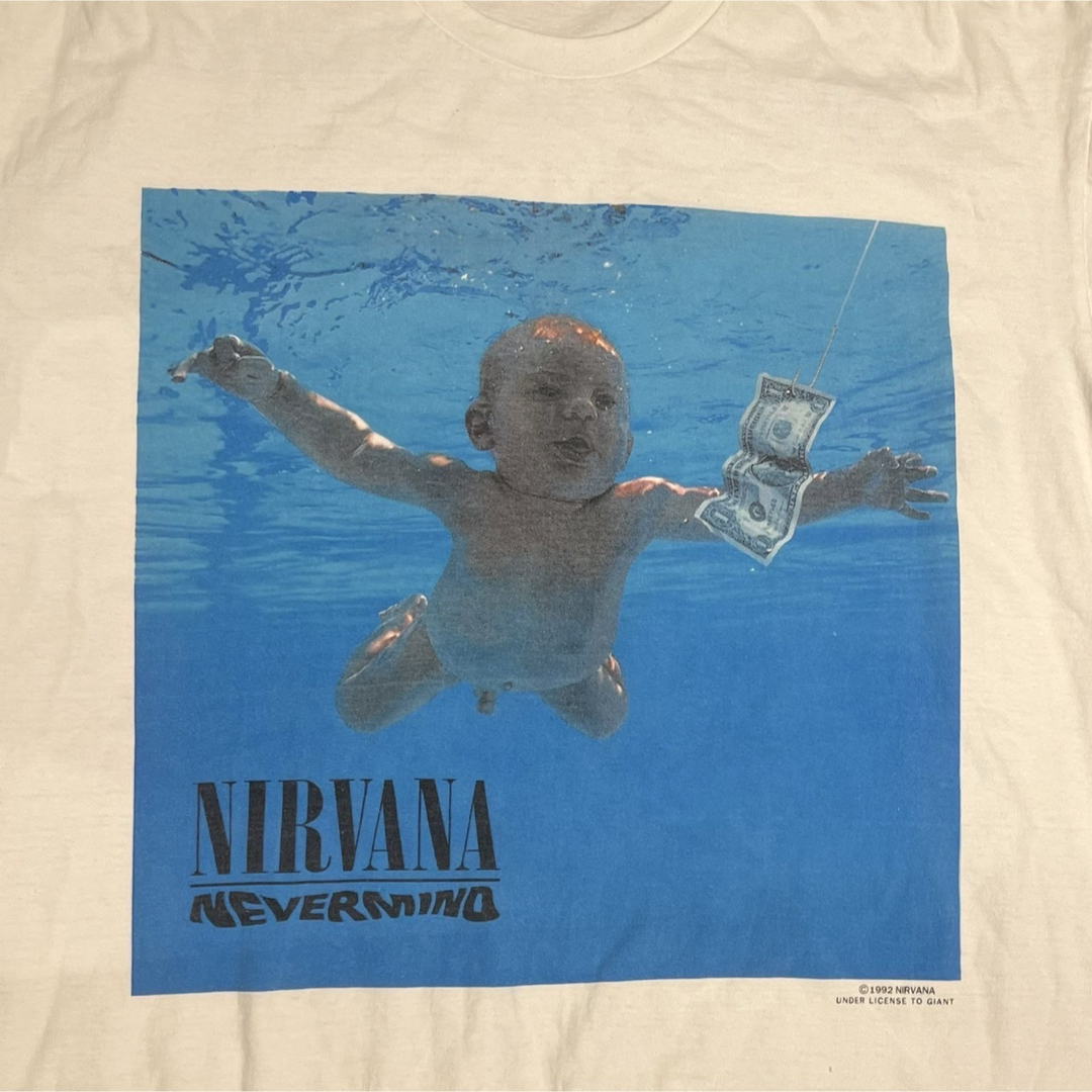 NIRVANA ニルヴァーナバンドTシャツ/バンT/USED/古着 メンズのトップス(Tシャツ/カットソー(半袖/袖なし))の商品写真