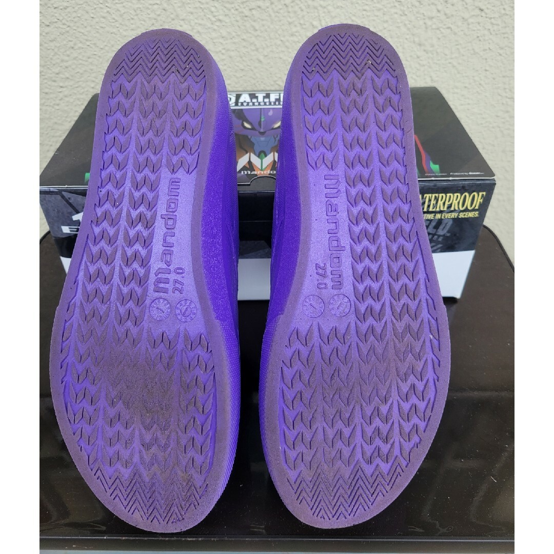 防水スニーカー 帯電防止靴 マンダム エヴァンゲリオン コラボ商品 メンズの靴/シューズ(その他)の商品写真