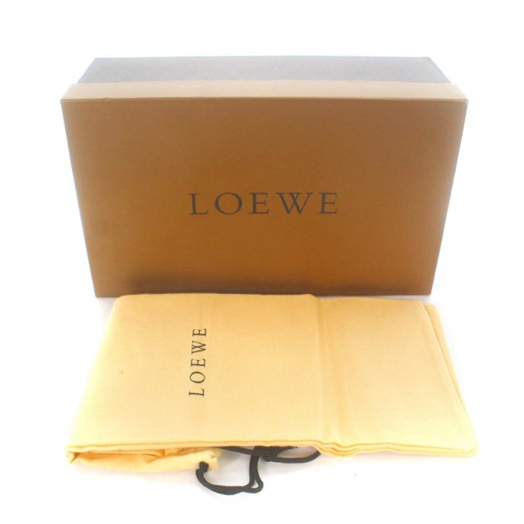 LOEWE(ロエベ)のロエベ パンプス フラット レザー ベルト 37 24cm 黒 ブラック レディースの靴/シューズ(ハイヒール/パンプス)の商品写真