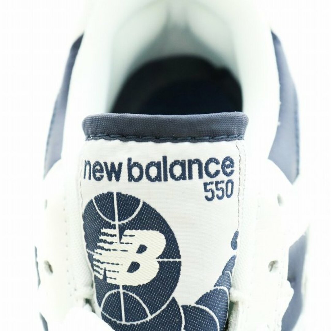 New Balance(ニューバランス)のニューバランス BB550WA1 スニーカー シューズ 24.0cm 白 紺 レディースの靴/シューズ(スニーカー)の商品写真
