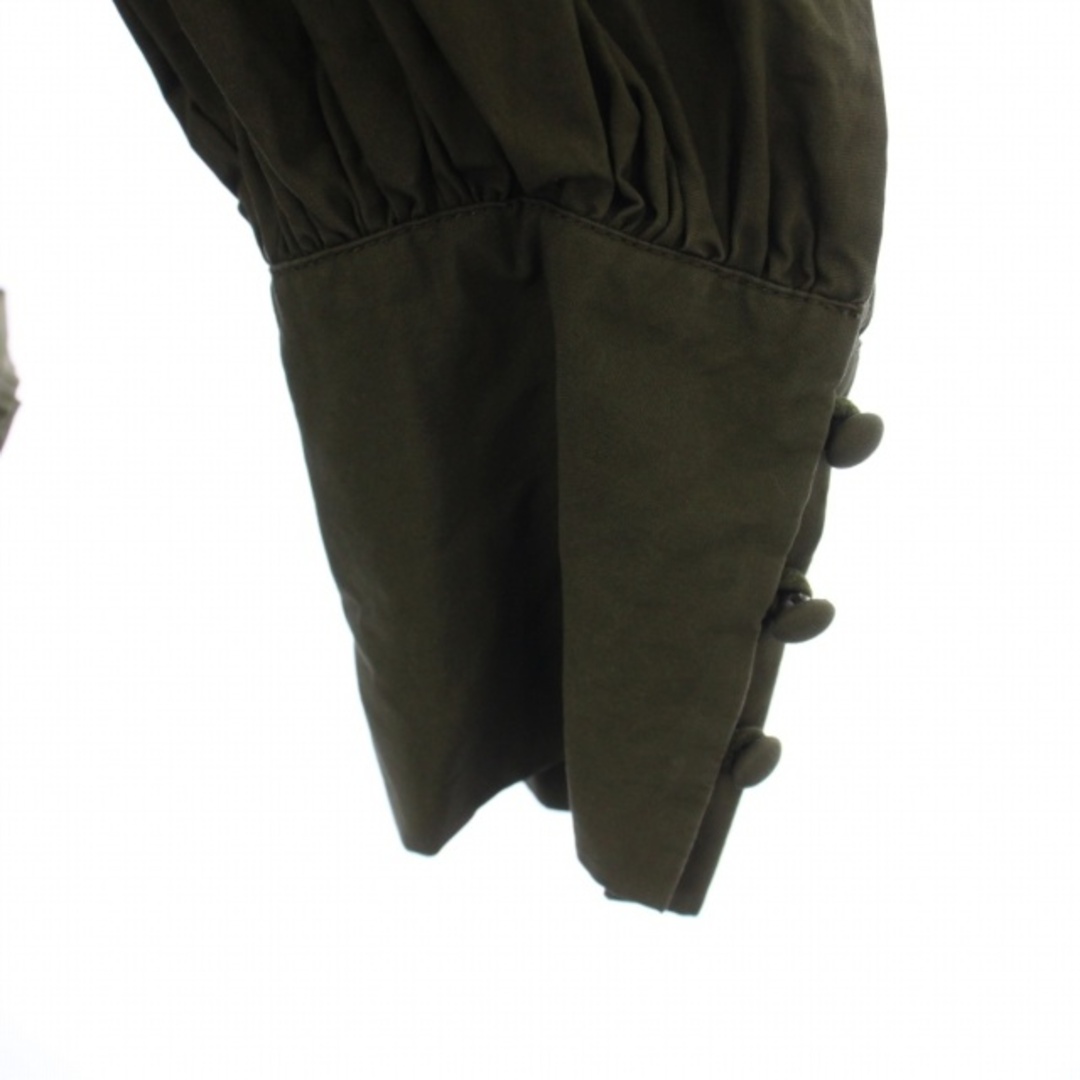 Ameri VINTAGE(アメリヴィンテージ)のアメリヴィンテージ シャツ ブラウス 長袖 ベスト付き F 緑 ベージュ レディースのトップス(シャツ/ブラウス(長袖/七分))の商品写真