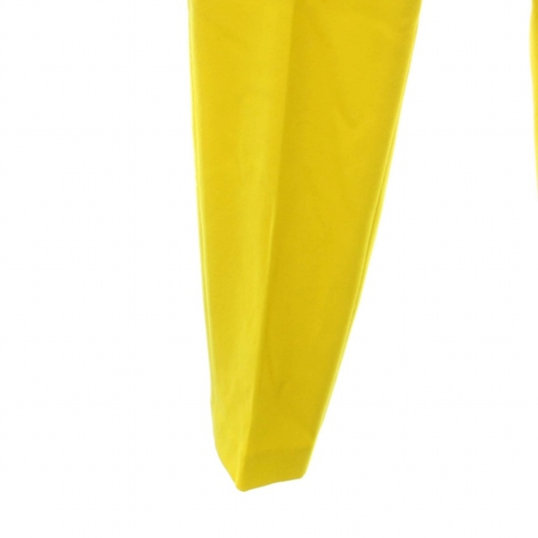 Drawer(ドゥロワー)のドゥロワー フラノテーパードパンツ スラックスパンツ ジップフライ XS 黄 レディースのパンツ(その他)の商品写真