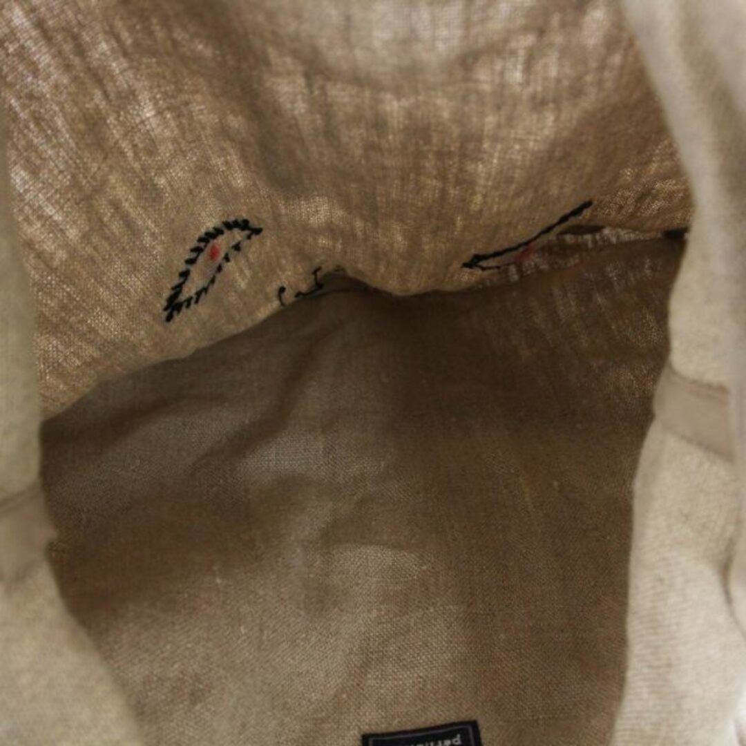 mina perhonen(ミナペルホネン)のミナペルホネン うさバッグ トートバッグ ハンドバッグ ベージュ レディースのバッグ(トートバッグ)の商品写真
