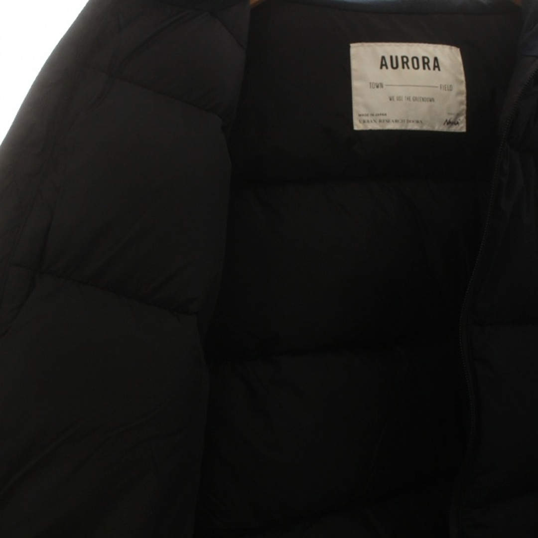 NANGA(ナンガ)のNANGA ダウンジャケット フード アウター 36 S 黒 メンズのジャケット/アウター(ダウンジャケット)の商品写真