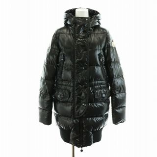 モンクレール(MONCLER)のモンクレール ロワール ダウンコート ロング丈 フード アウター 0 S 黒(ダウンコート)