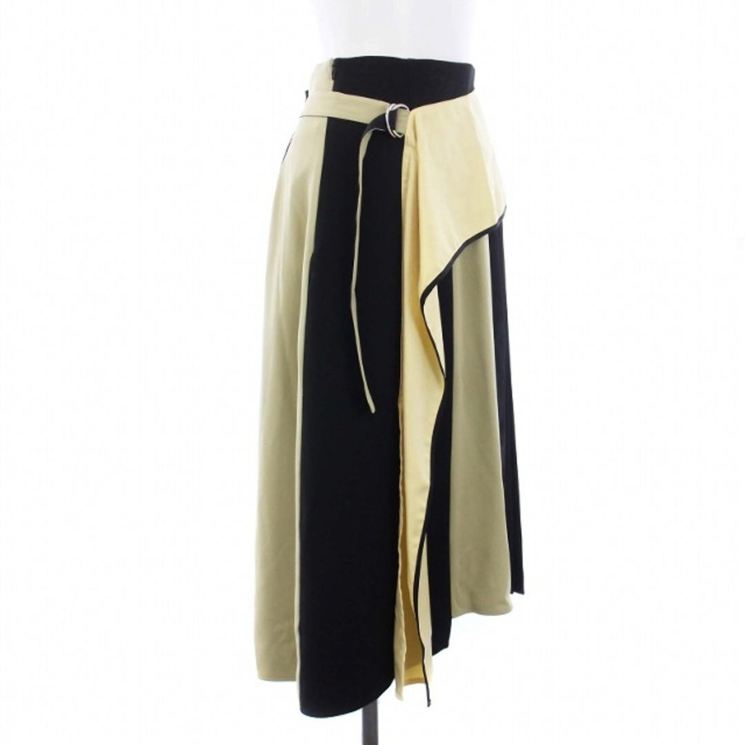 ユナイテッドトウキョウ 20SS パイピングブロッキングスカート フレア レディースのスカート(ロングスカート)の商品写真