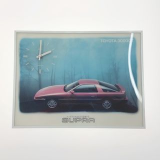 〇〇 TOYOTA 3000GT SUPRA パネル時計 スープラ 70系 パネル時計(掛時計/柱時計)