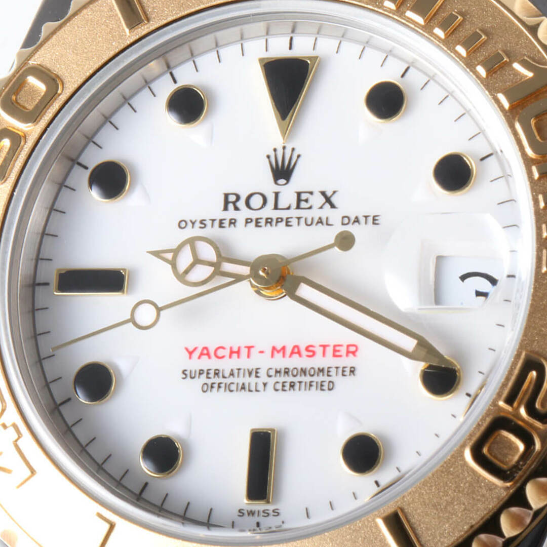 ROLEX(ロレックス)のロレックス ヨットマスター 68623 ホワイト A番 ボーイズ(ユニセックス) 中古 腕時計 メンズの時計(腕時計(アナログ))の商品写真
