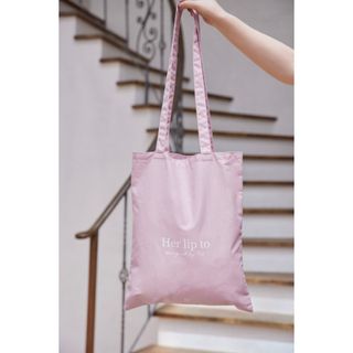 Her lip to - 【未開封】2024 HLT Tote bag rose petale